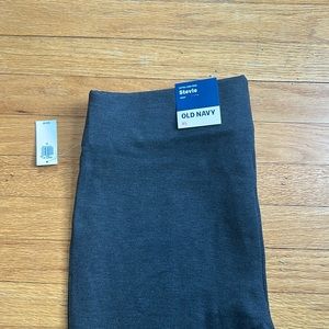 Old Navy High Rise Stevie Crop Pants Grey XL
